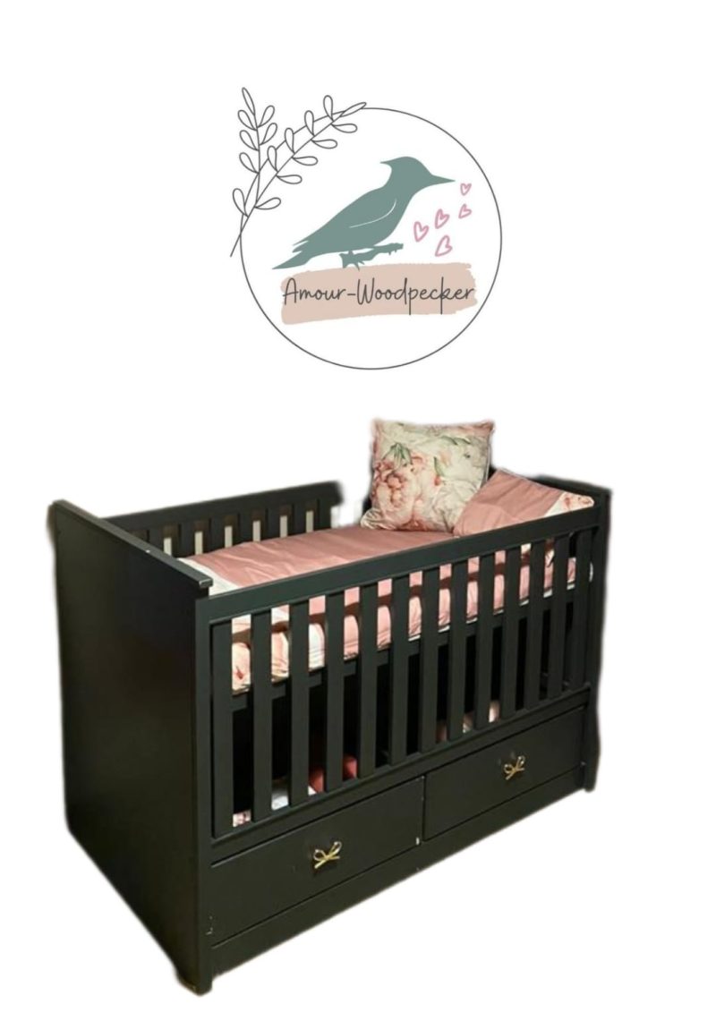 Chic Cot with Drawers