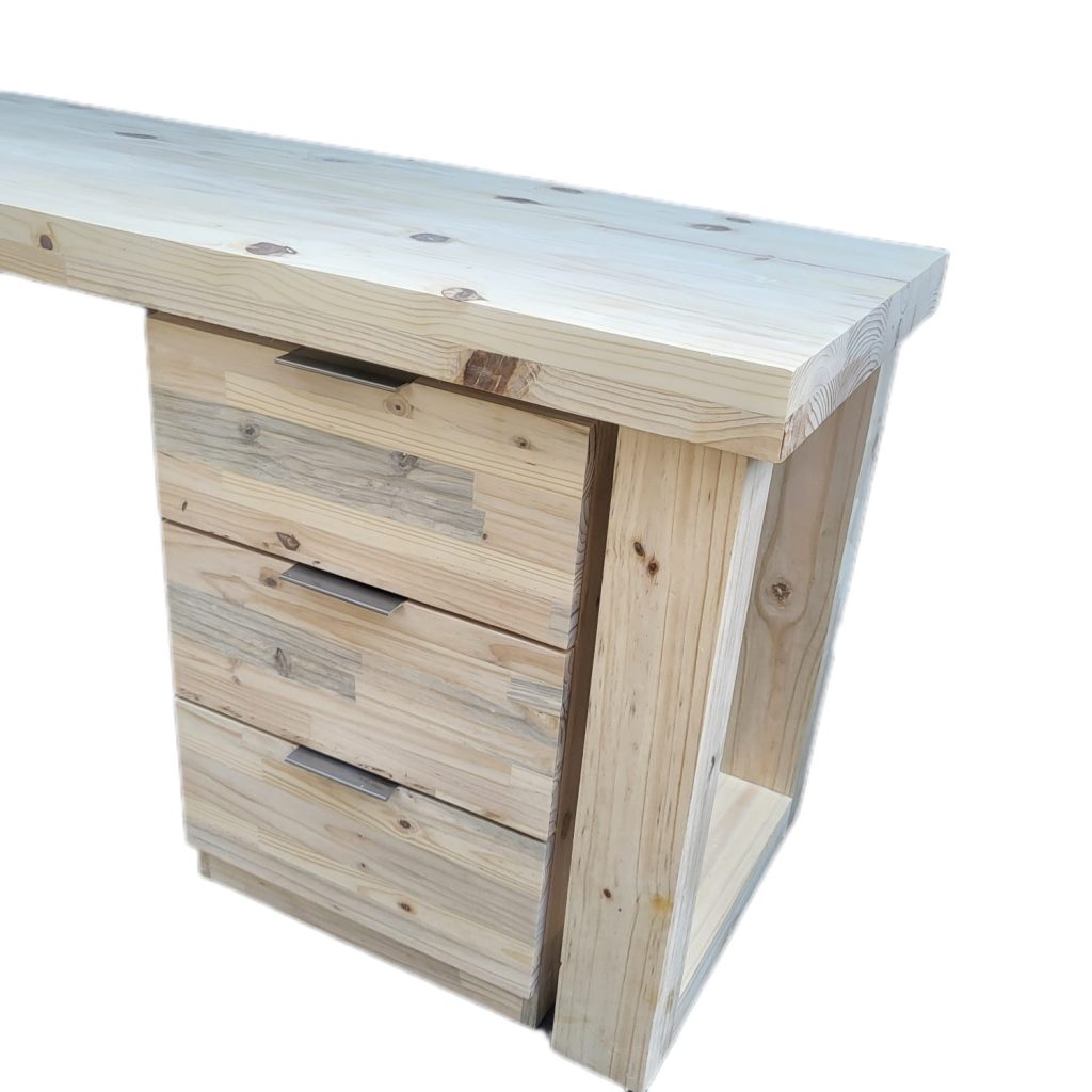 2M x 2M x L-Shape Double Volume desk - Image 5