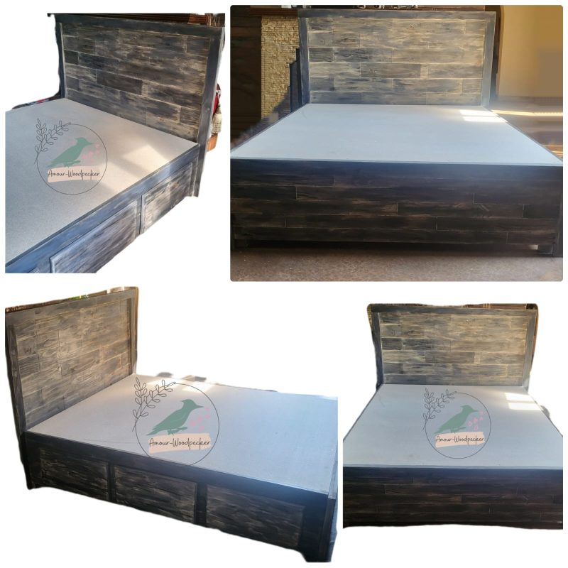 Rustic blocked bed - Image 2