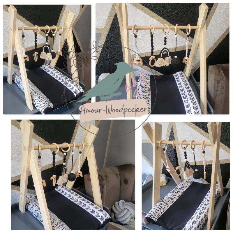 Baby wooden Gym