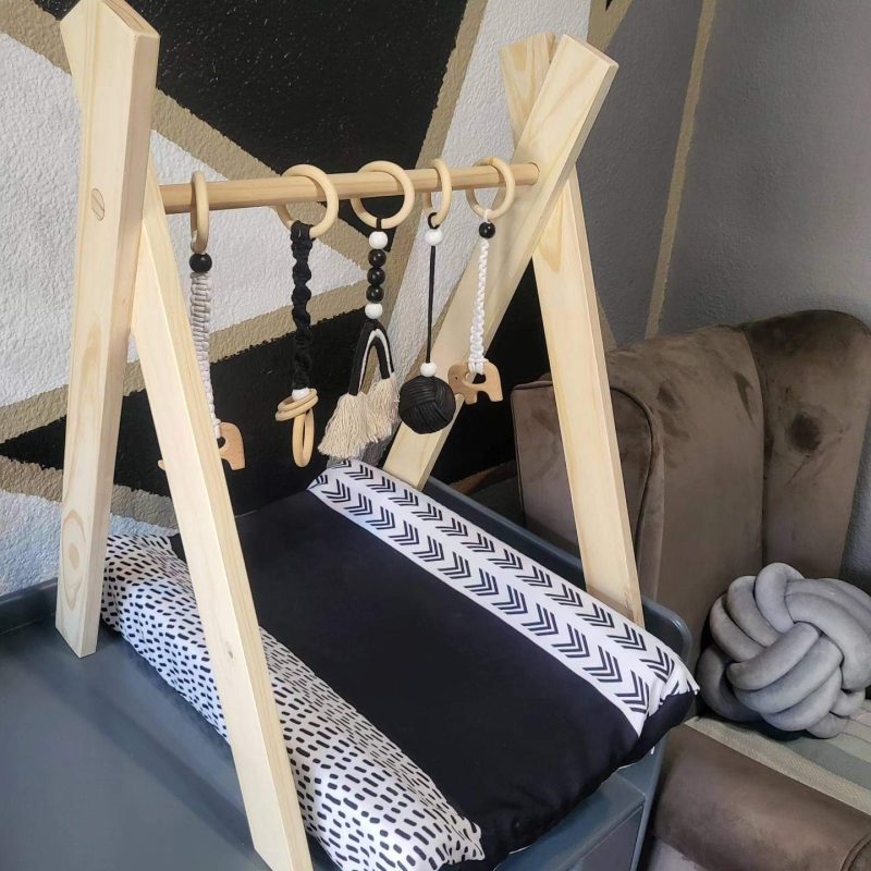 Baby wooden Gym - Image 2