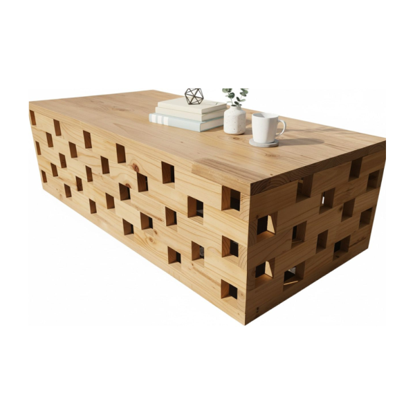 Harmony hole coffee table