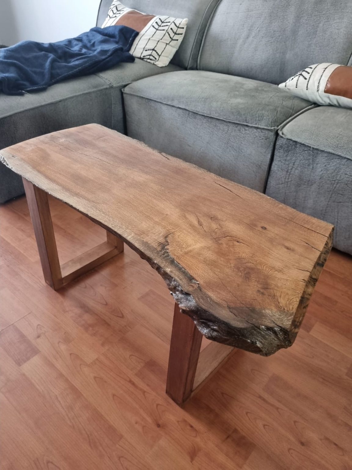 Nicolas mini live edge coffee table