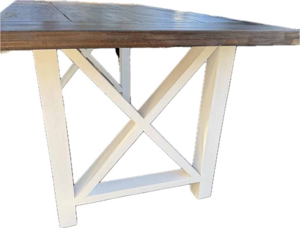 Linell Farmstyle dining table with Chairs - Image 6
