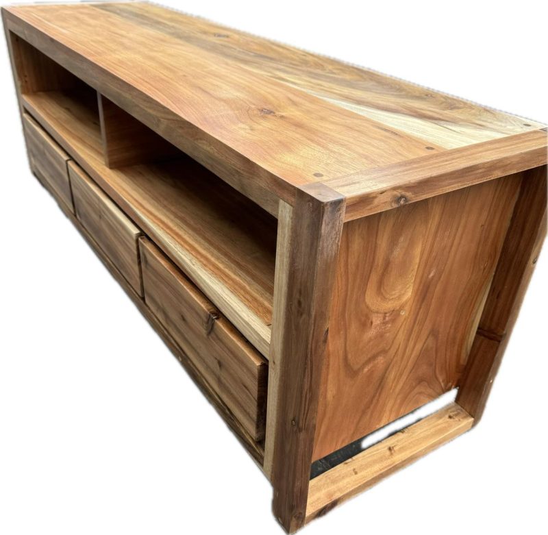 Kate Acacia Wood Plasma Unit - Image 5