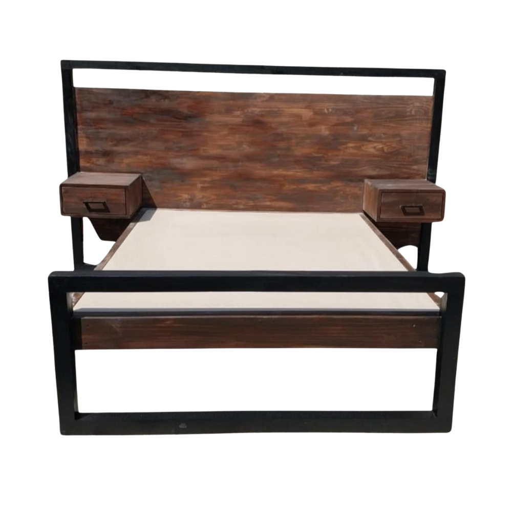 Cloud 9 Base with Headboard & Floating Side Table - Image 6