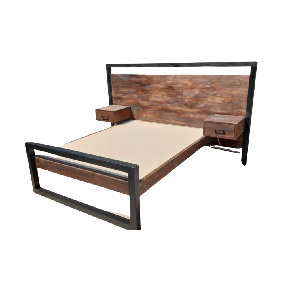Cloud 9 Base with Headboard & Floating Side Table - Image 5
