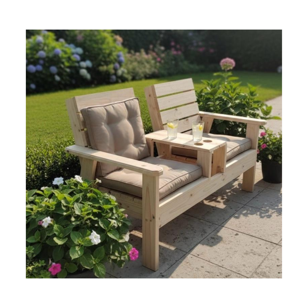 Mpho - outdoor furniture bench - Image 3